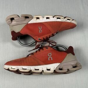 On Running Cloudflyer Women’s Size 9.5 Orange Running Shoes Fitness Sneakers